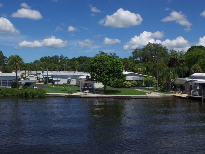 aereal view of Pelican Pier West