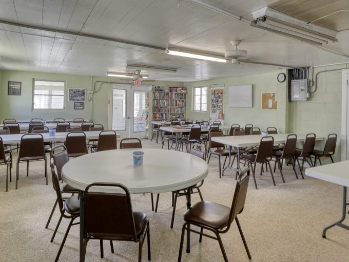 Clubhouse interior